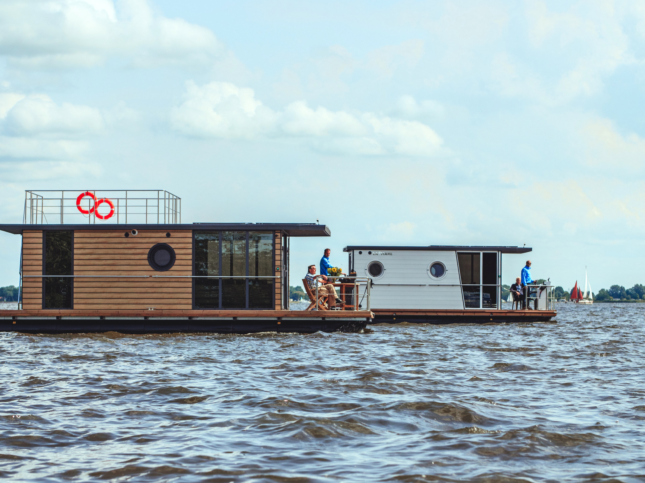 La Mare Houseboat Apartboat L - Vaarklaar - Met Verhuur