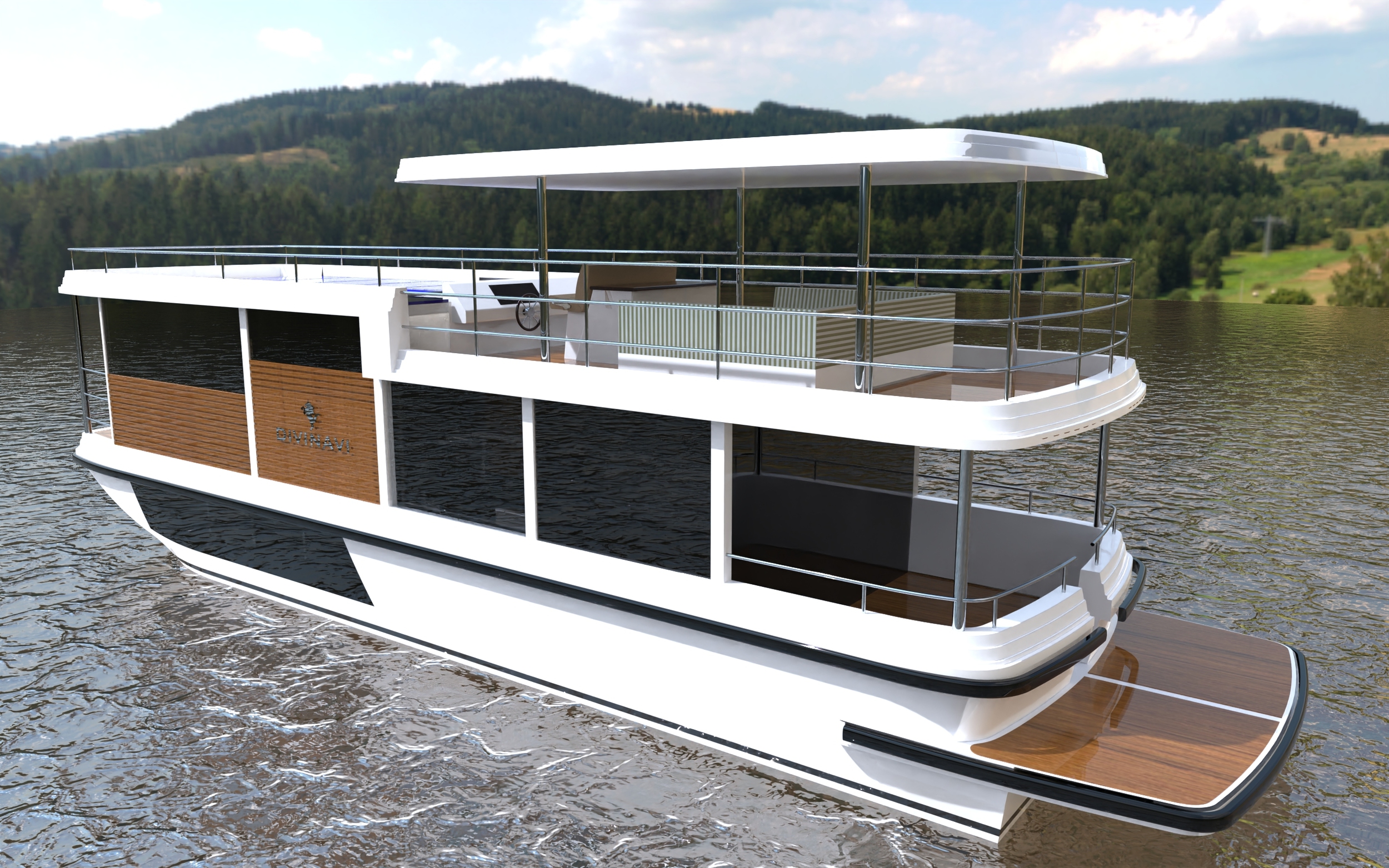 DiviNavi M-1542 SL Houseboat hoofdfoto: 1