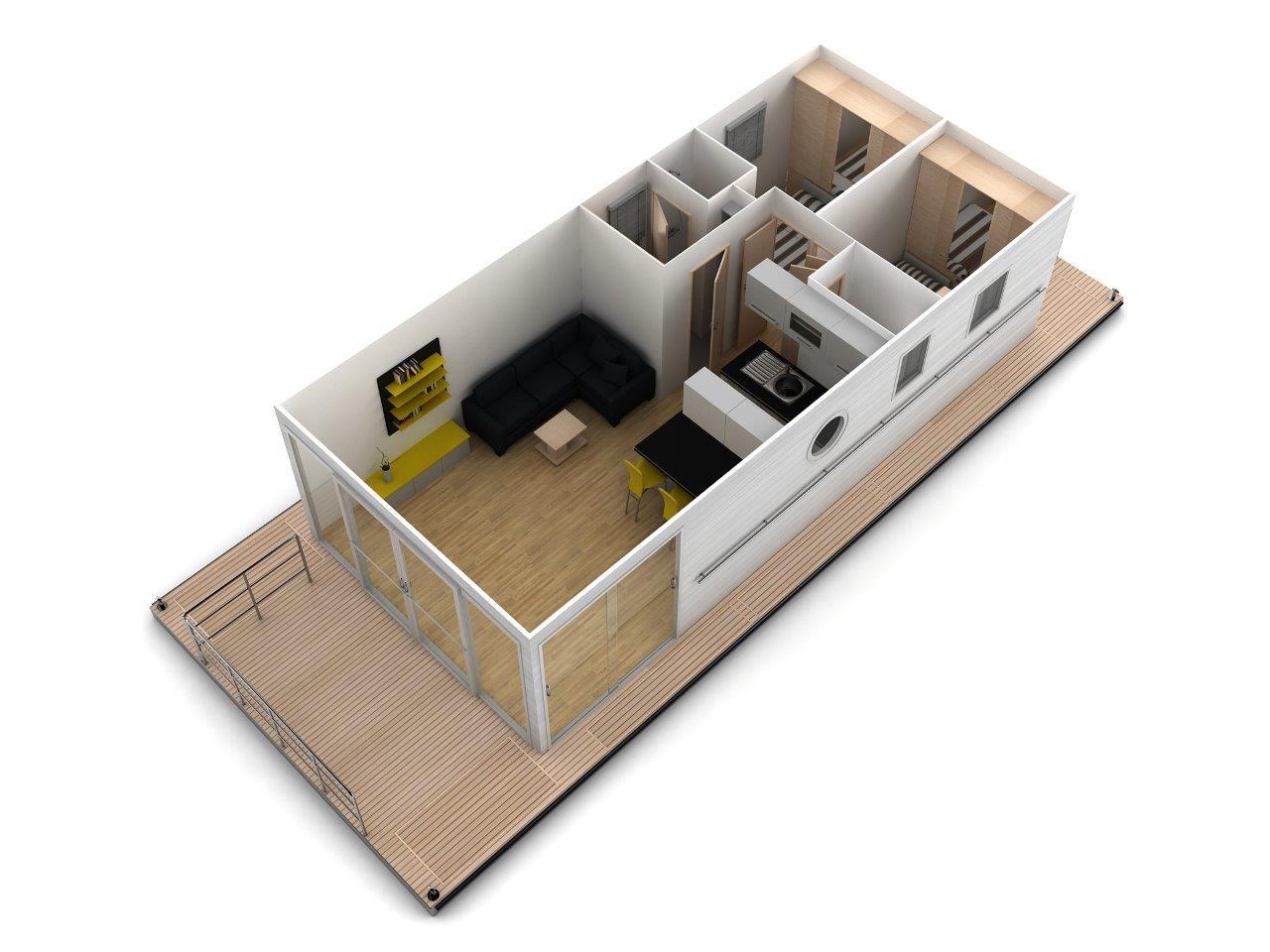 Aquahome Offshore Houseboat STE 12 Bij 5