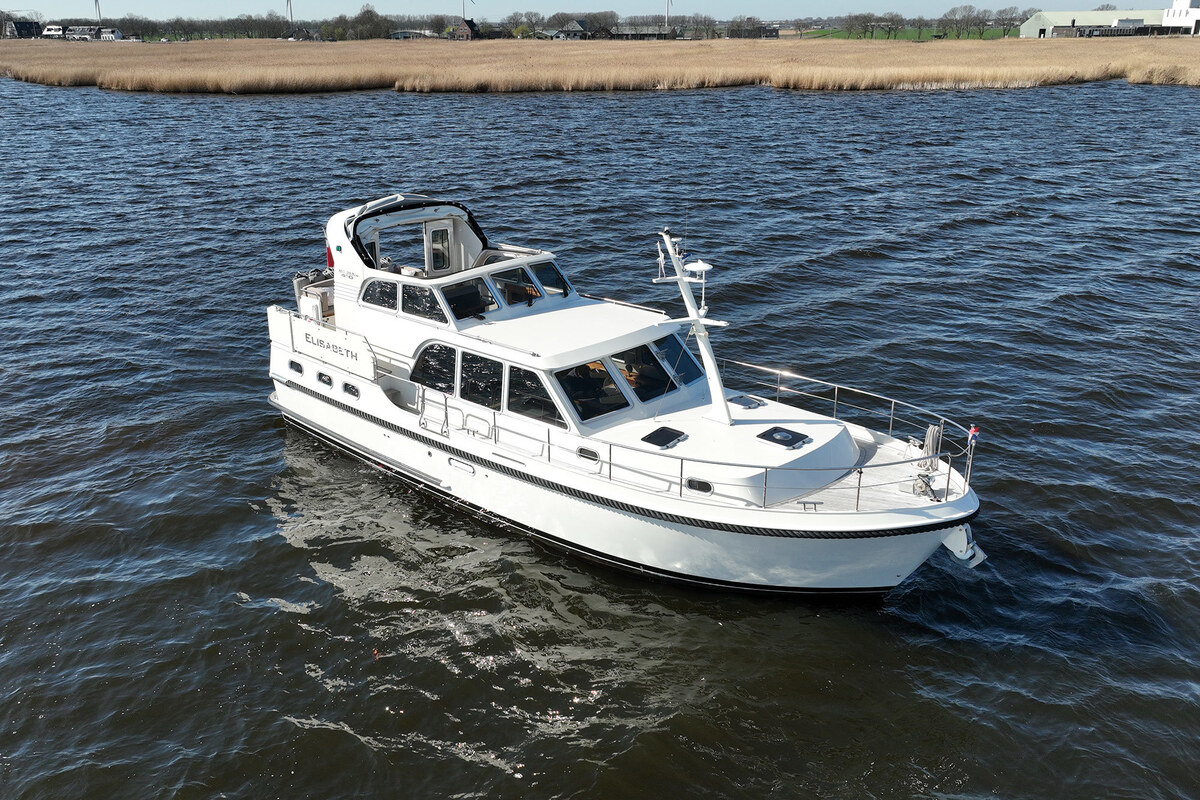 Linssen Grand Sturdy 410 AC Variotop met stabilisator