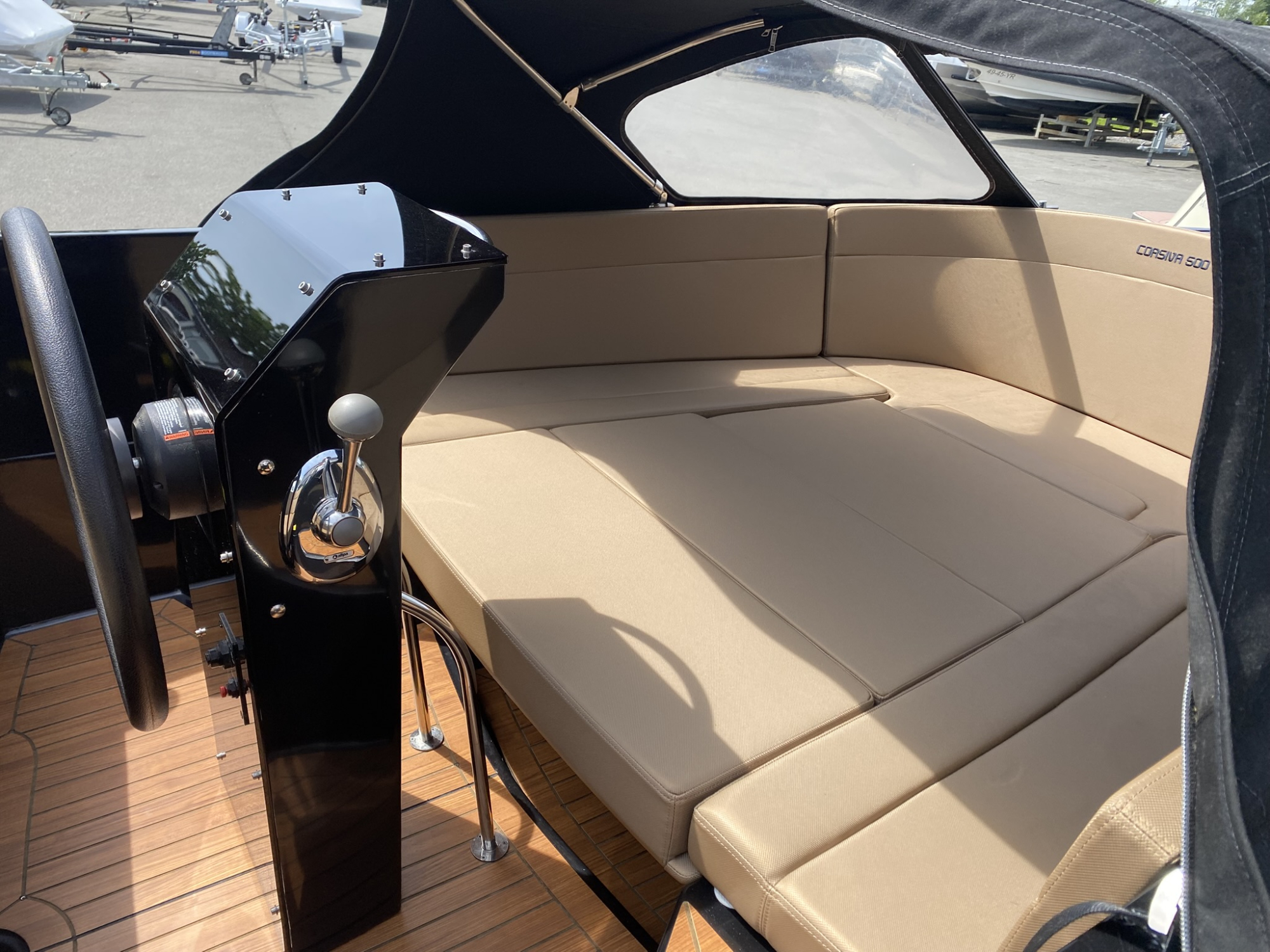 Corsiva 500 tender met suzuki 30 pk - 2021
