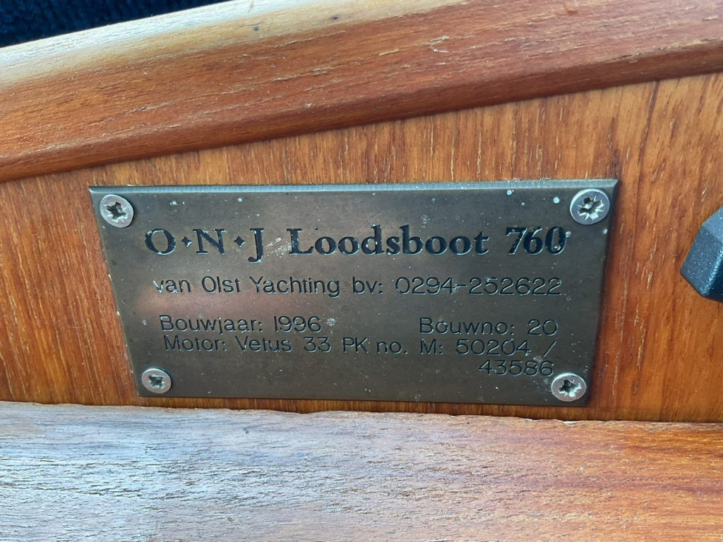 ONJ Loodsboot 760