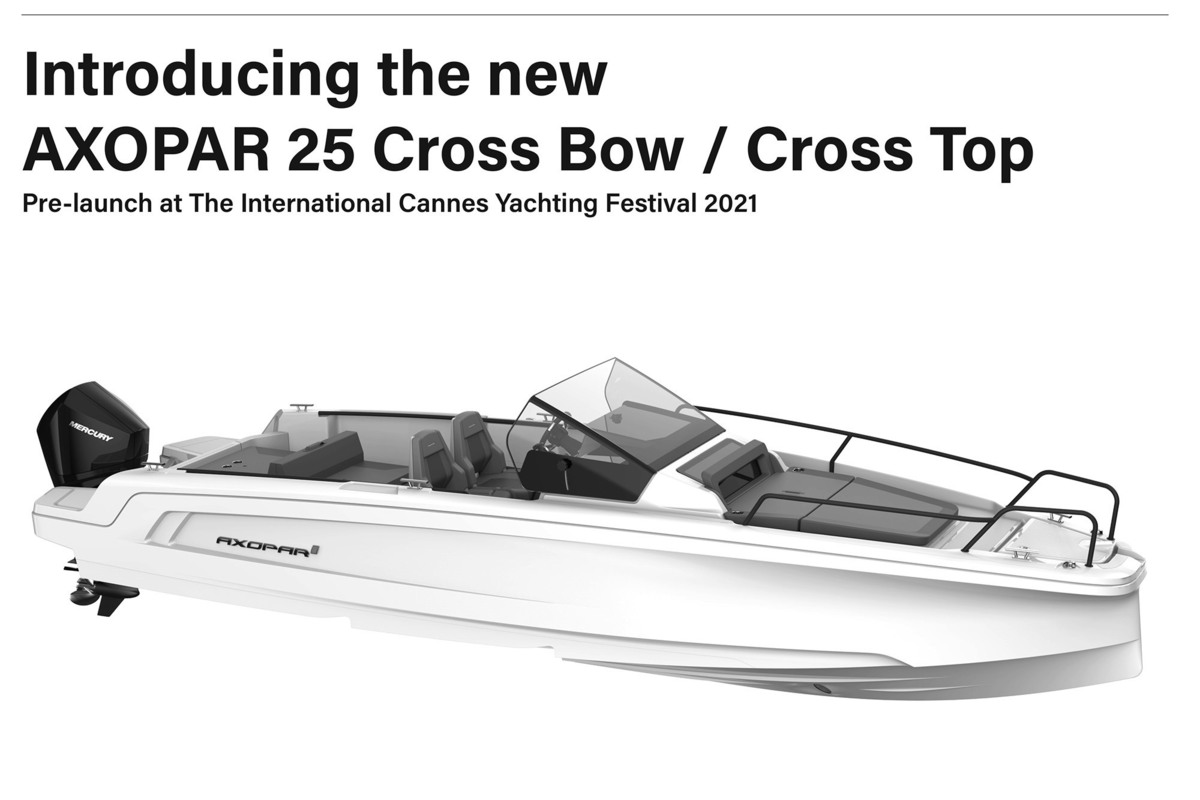 Axopar 25 Cross Bow & Cross Top
