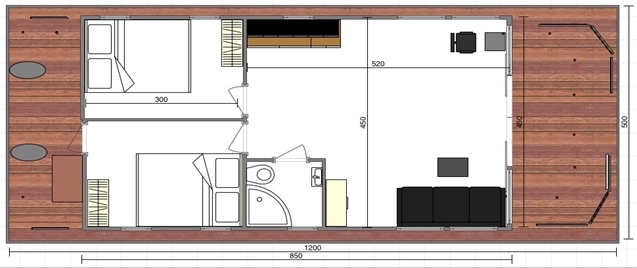La Mare Houseboat Apartboat XL - NEW