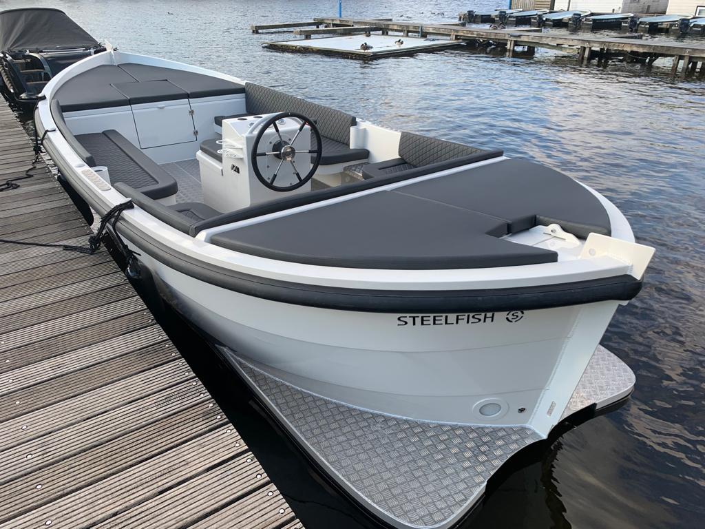 Steelfish 670 incl Suzuki 30pk
