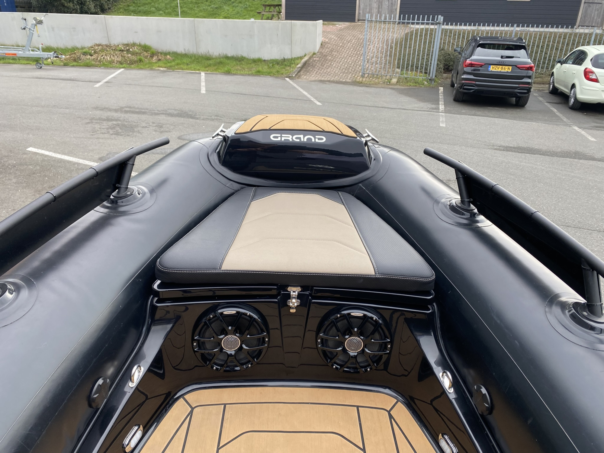 Grand Ribs Grand 420 Golden line met Honda 50 pk - jong gebruikt