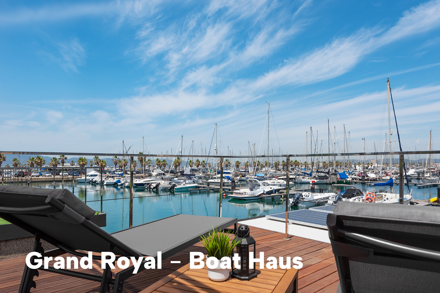 Boat Haus Mediterranean 12X4,5 ROYAL Houseboat