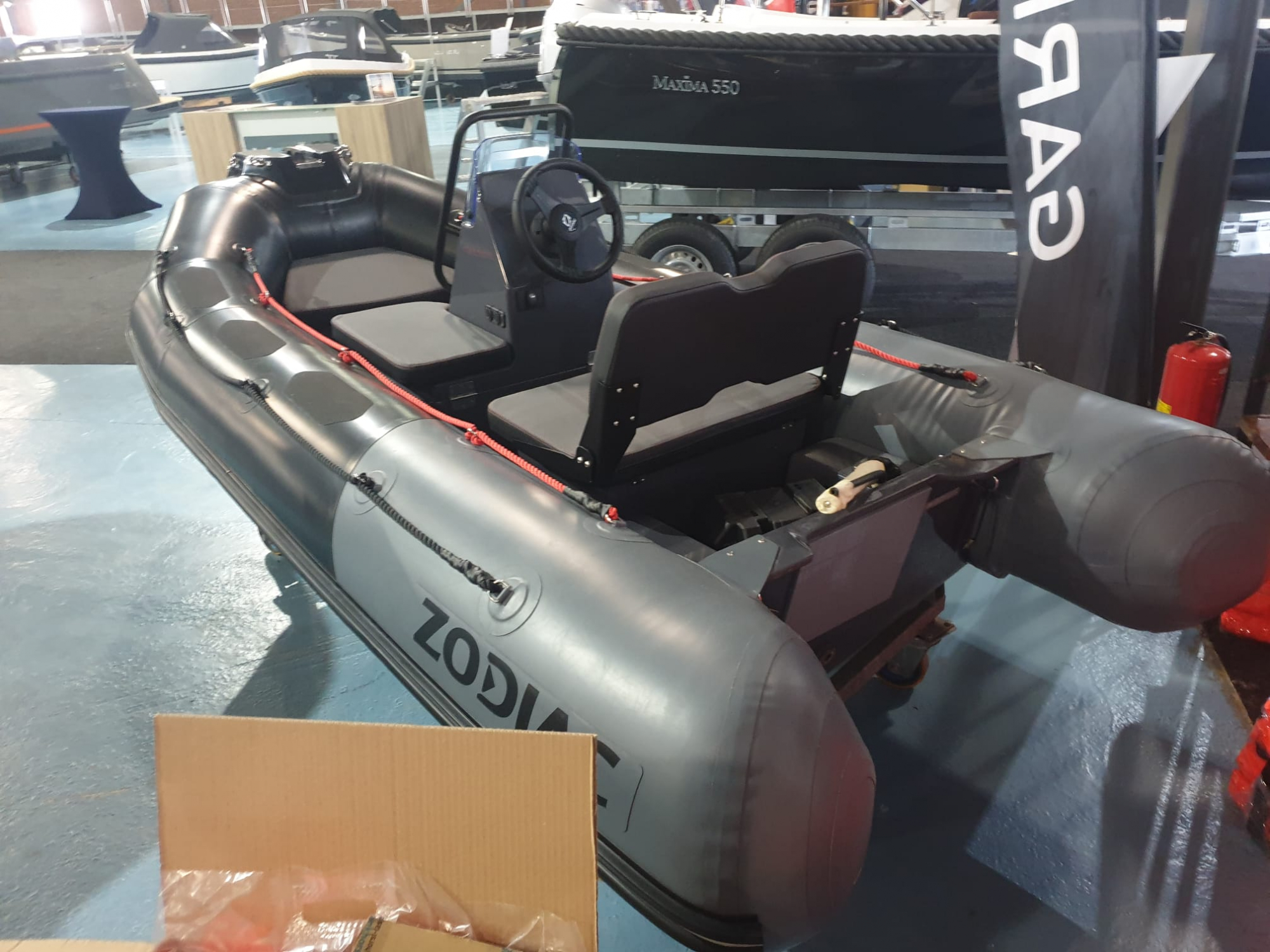Zodiac Open 3.4 Hypalon met Honda 10 pk!