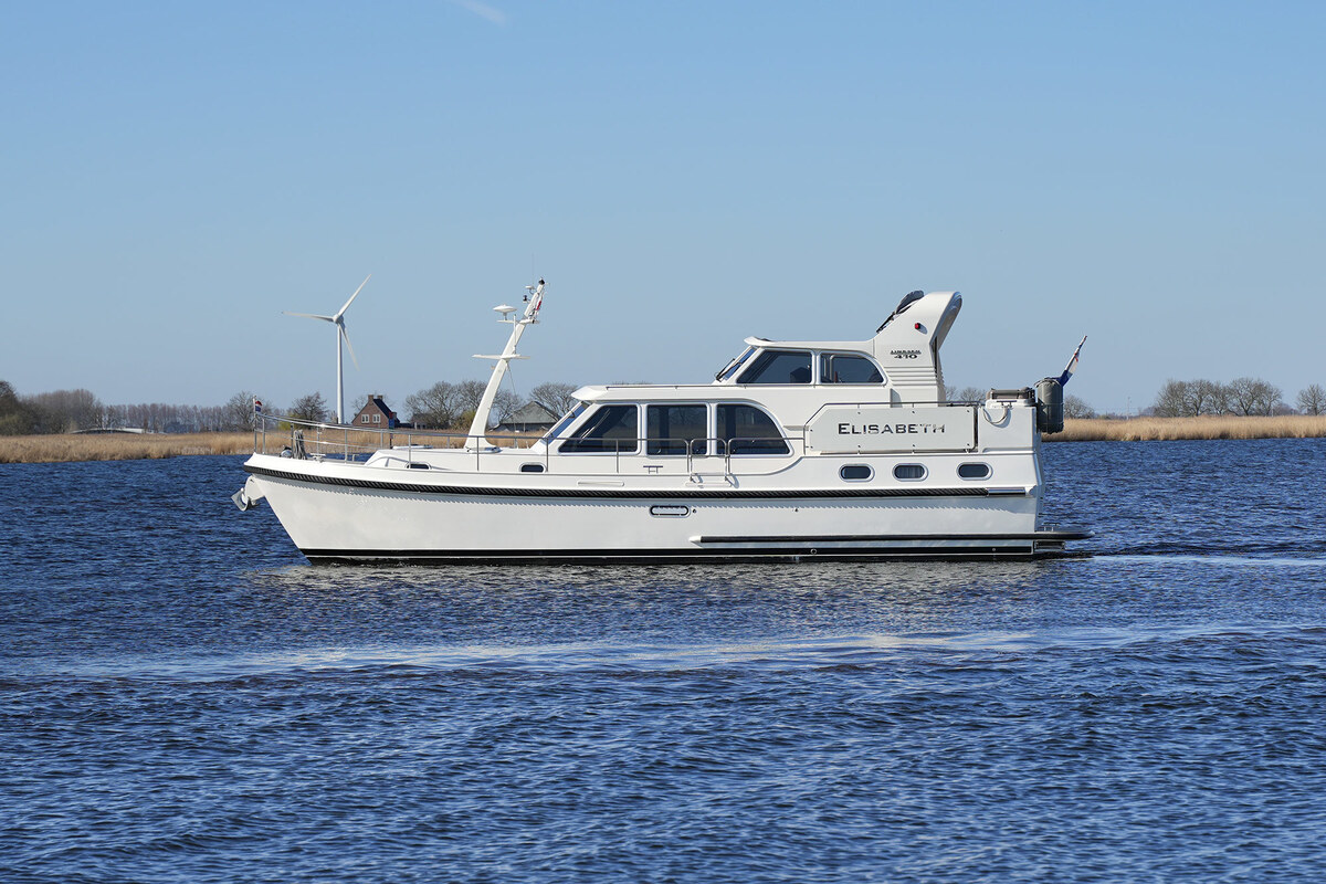 Linssen Grand Sturdy 410 AC Variotop met stabilisator
