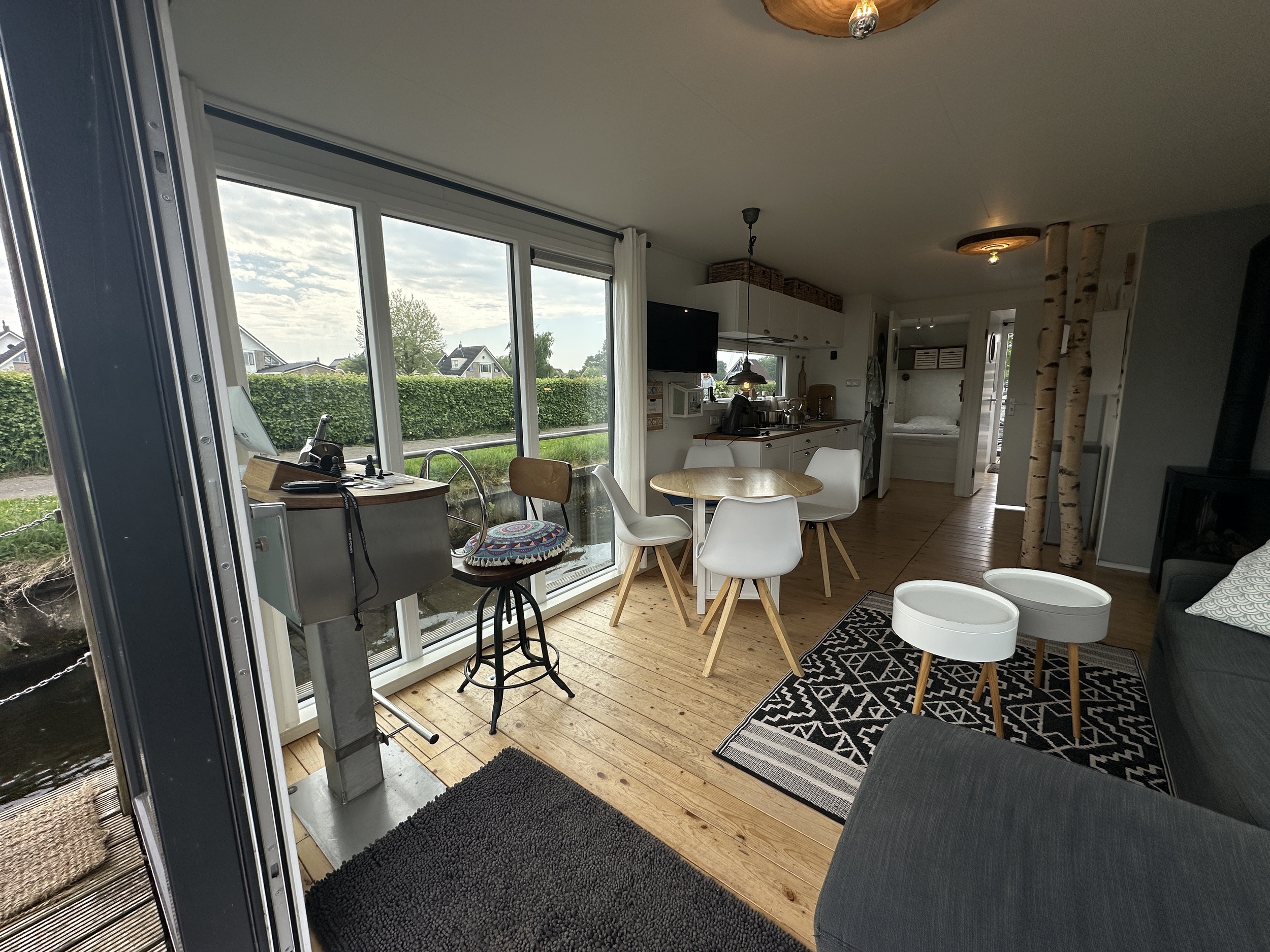 Lotus Houseboats 12 XT - Boven Besturing