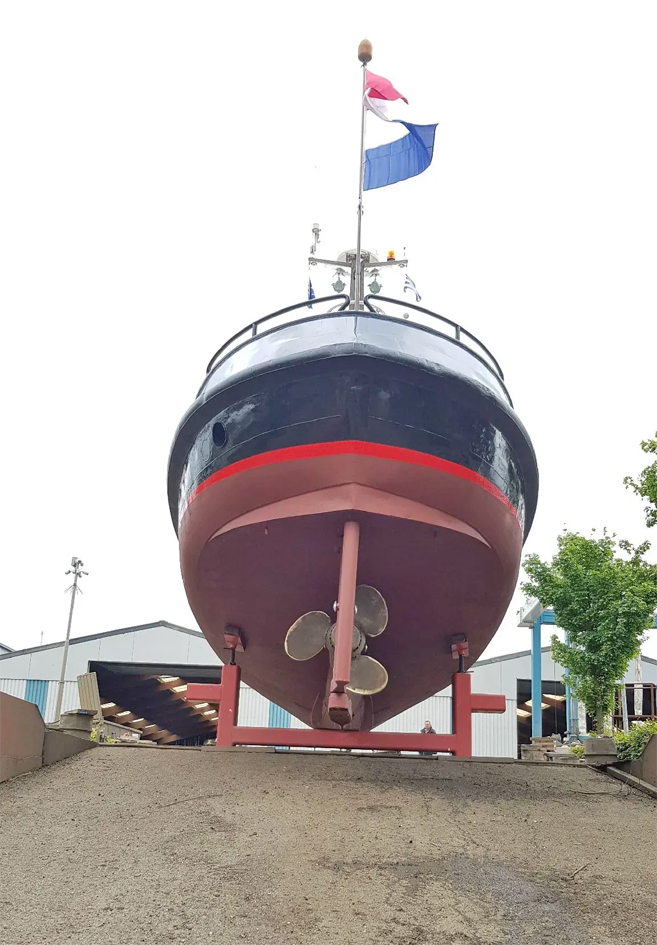 ex Patrouille vaartuig / Varend Woonschip 18.26 met UBC