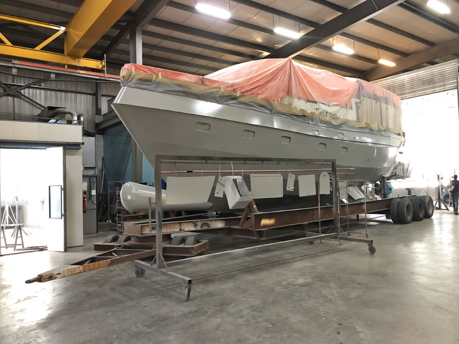 Trawlerjacht 48, zeegaand