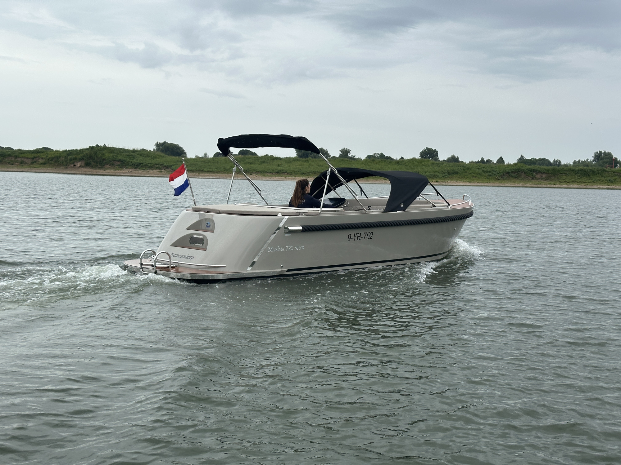Maxima Boats 720 Retro met Honda 100 pk - Jong gebruikt!