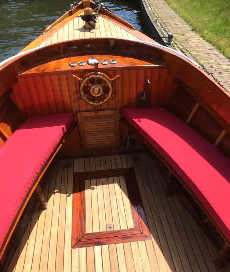 Canadese Kajuit Sloep Elektrisch Varend