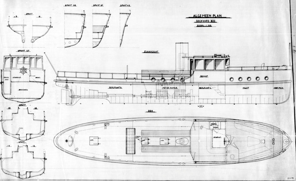 Dockyard 13, Motor tender