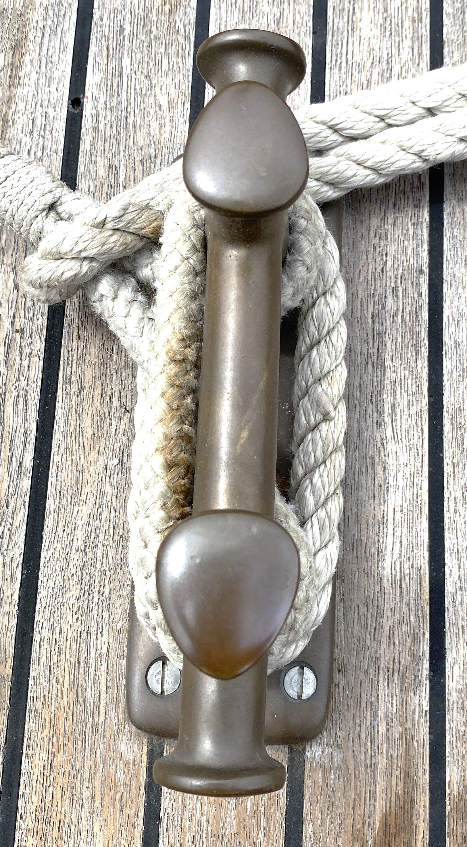 Scherpel Kajuitsloep Teak/ Mahonie