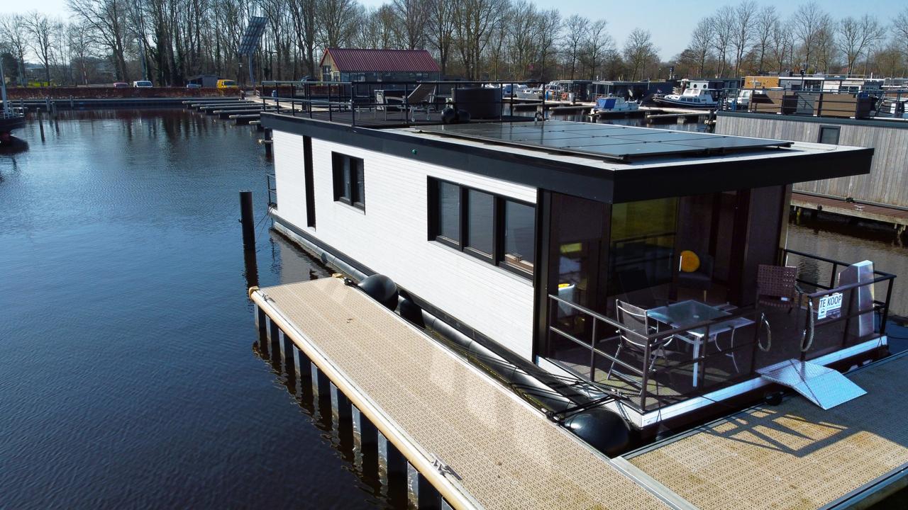 TMBoats 49 Eco Houseboat - Met Ligplaats