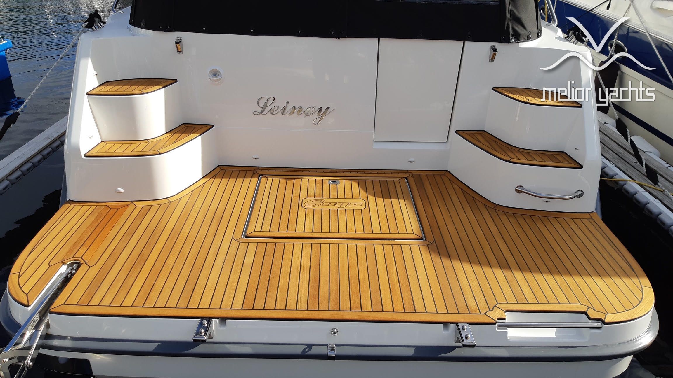 Saga 385 - Edition Walnut Interior