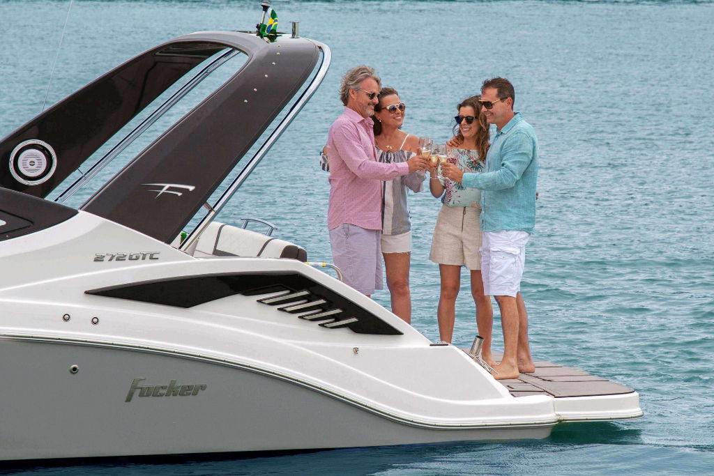FIBRAFORT Style 272 GTC met GROOT zonnedek 