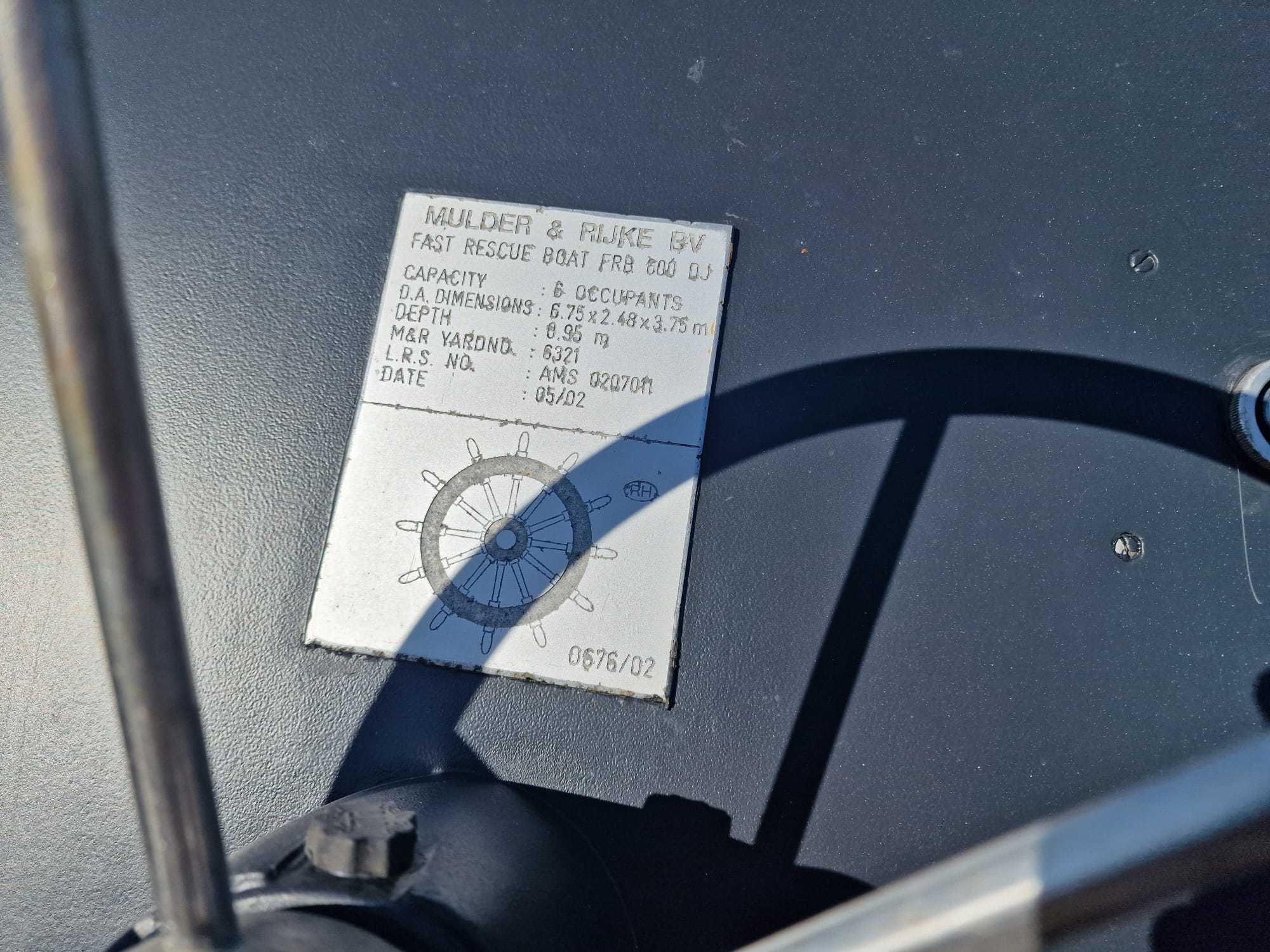 Mulder & Rijke Reddingsboot 6.00