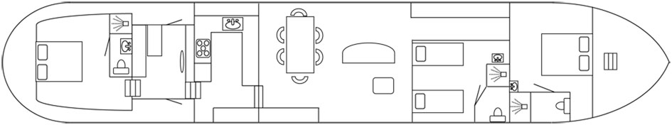Katwijker 26.13 Varend Woonschip met CBB