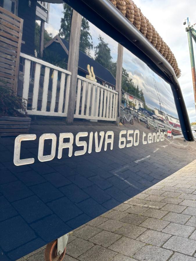 Corsiva 650 Tender Vaarklaar suzuki 30pk ACTIE  