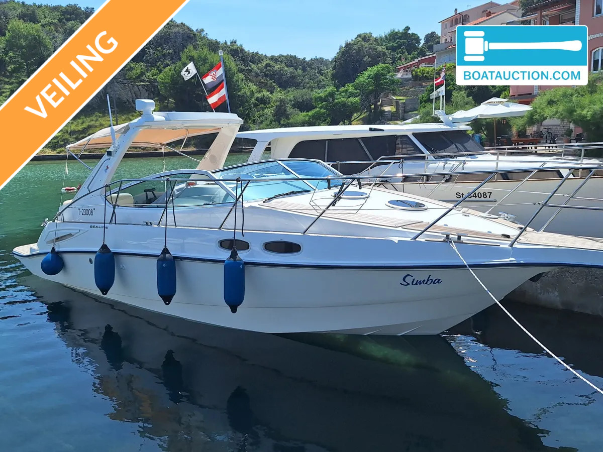Sealine S29 nu in de online veiling.