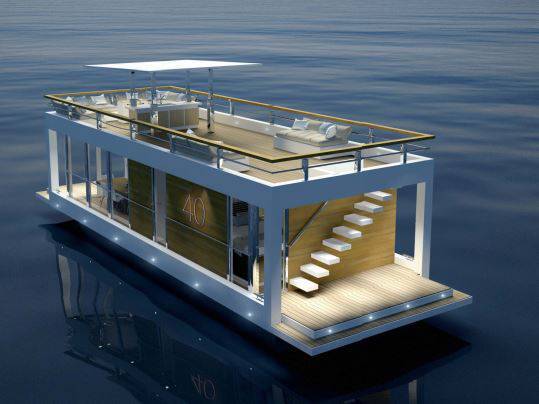 The Yacht House 40 By Nordic Season Houseboats