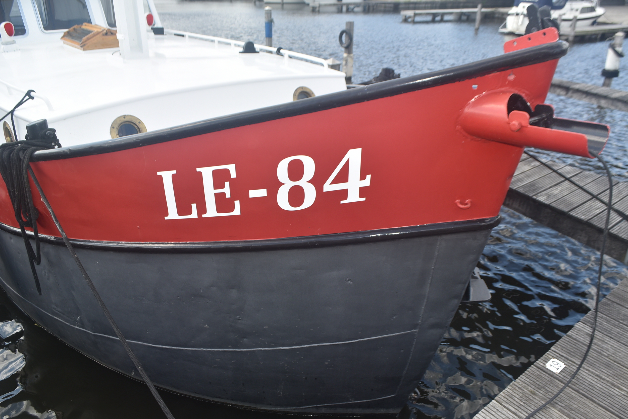 Ex Zuiderzee Lemster Visserijschip 11.00