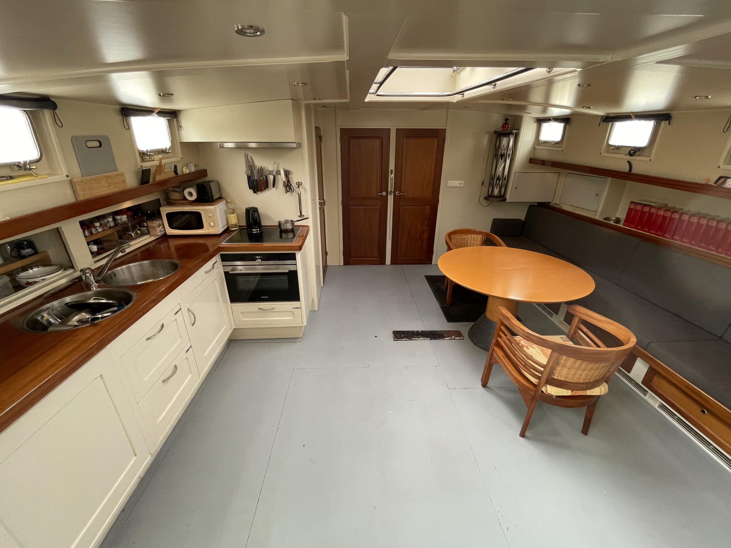 Dykstra Schooner 77, Midzwaard