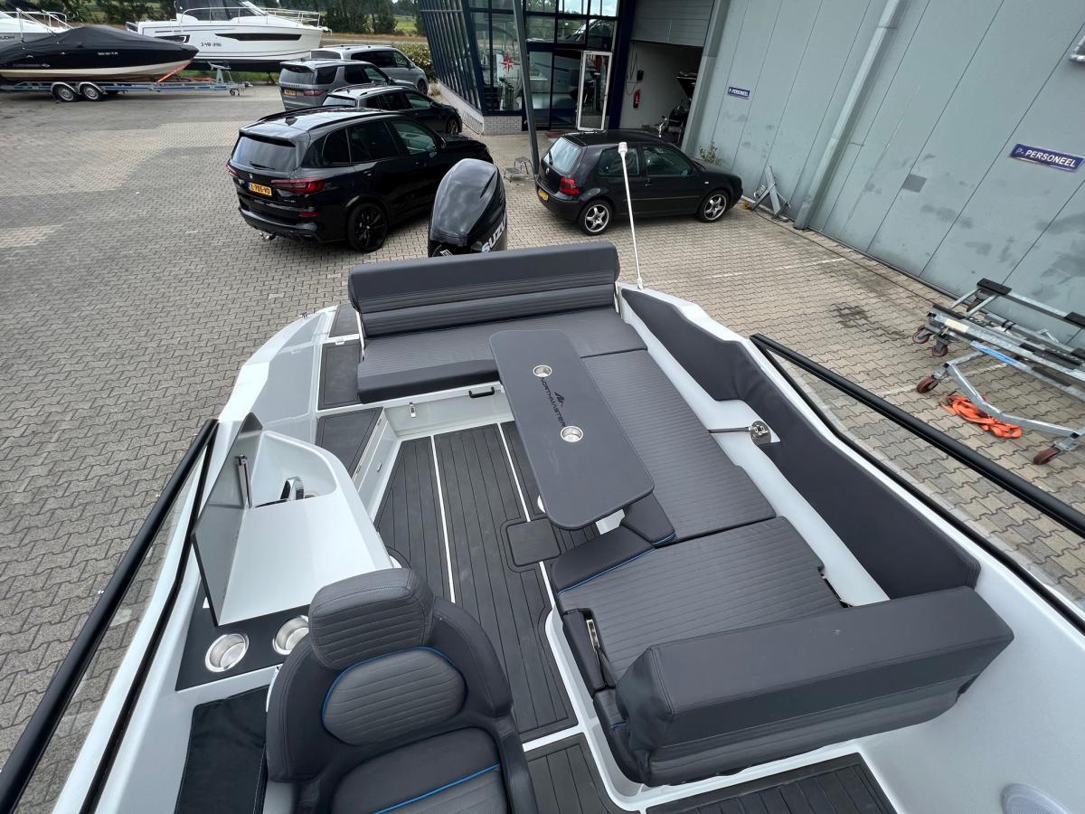 Northmaster 760 Cruiser. Dit schip is aanwezig op de Suzuki stand van hiswa te water 2026.