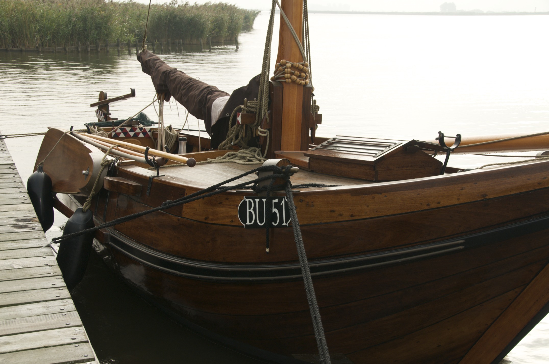 Visserman Pluut Platbodem