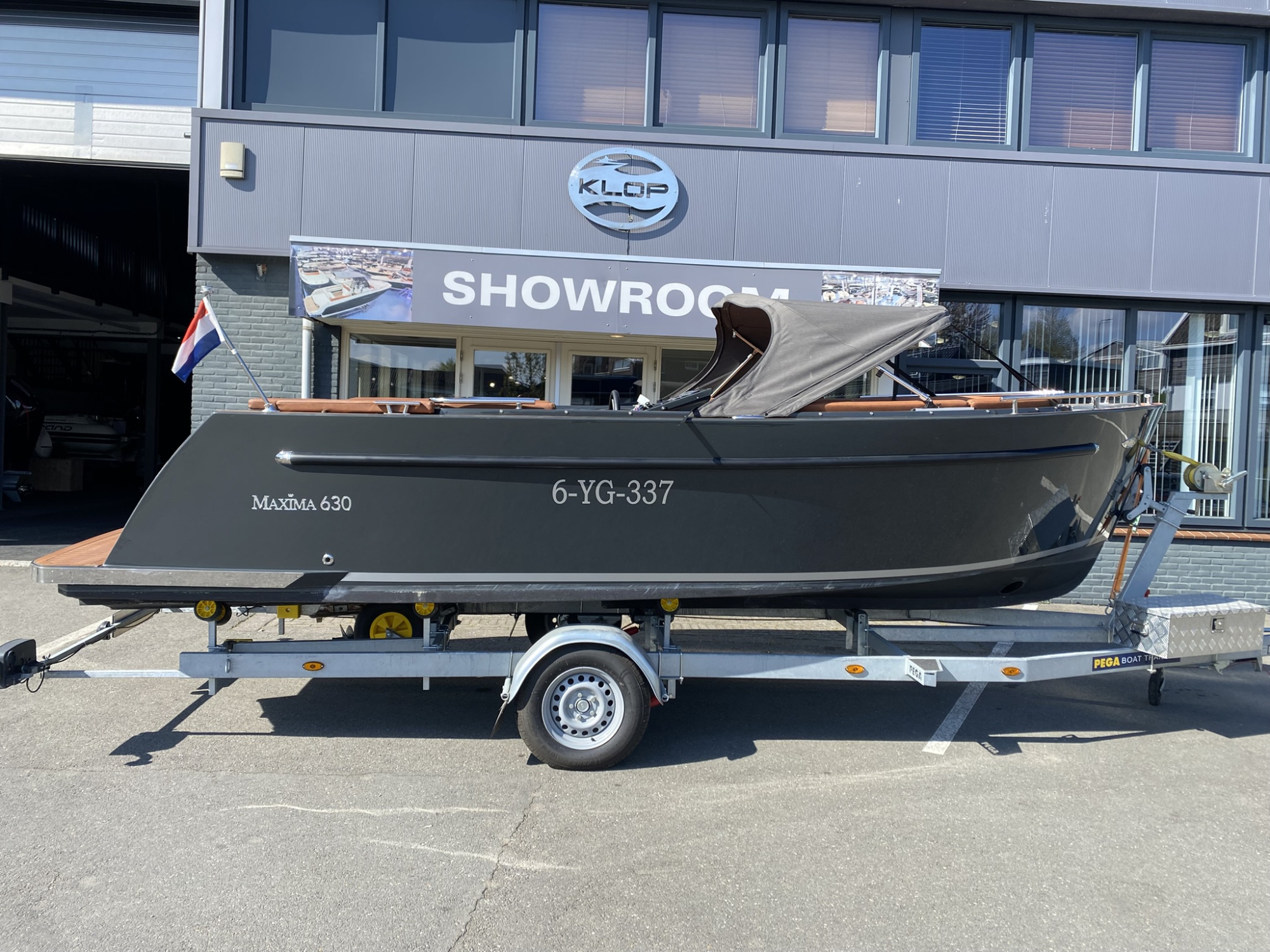 Maxima Boats 630 met Honda 60 pk zeer compleet van bouwjaar 2023!