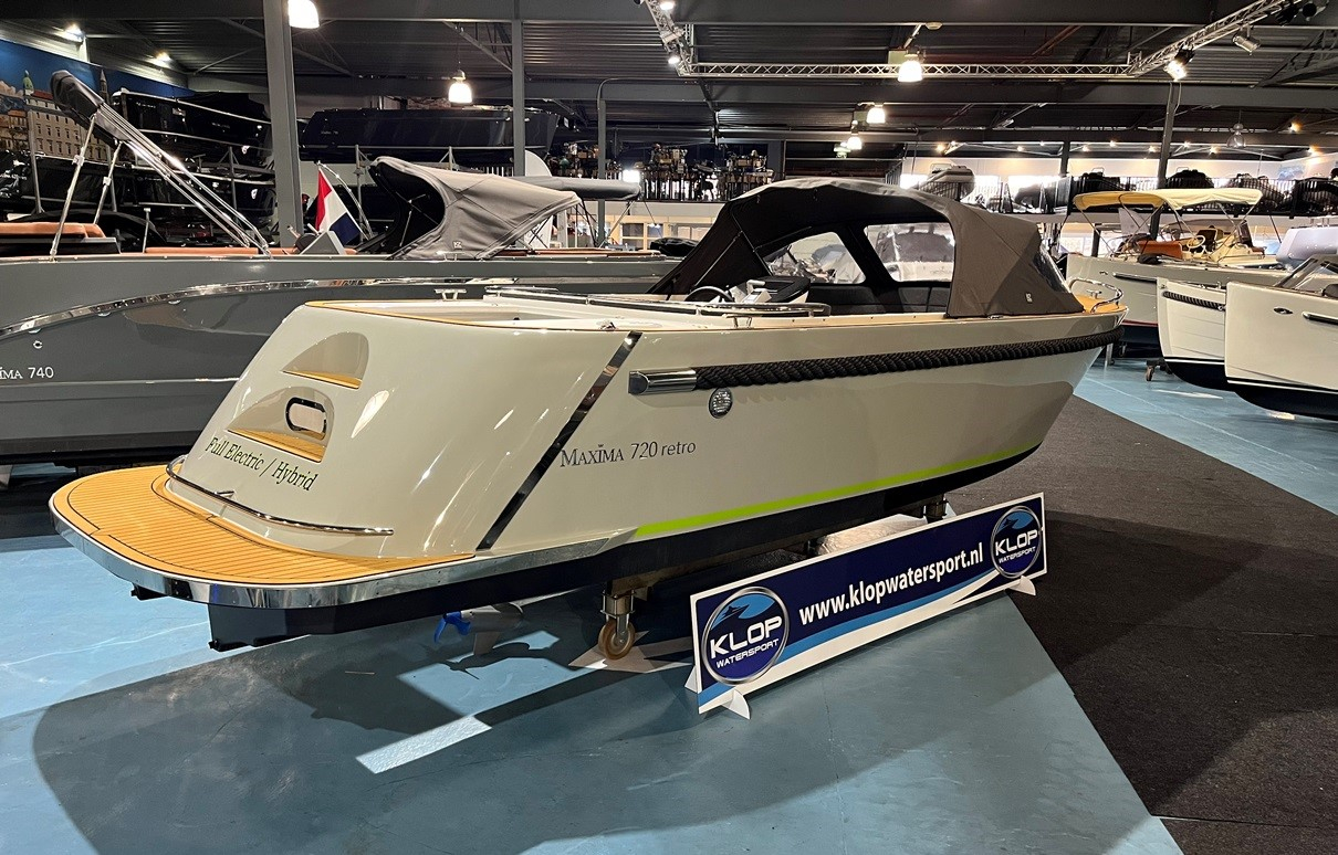 Maxima Boats 720 Retro Elektrische uitvoering op voorraad!