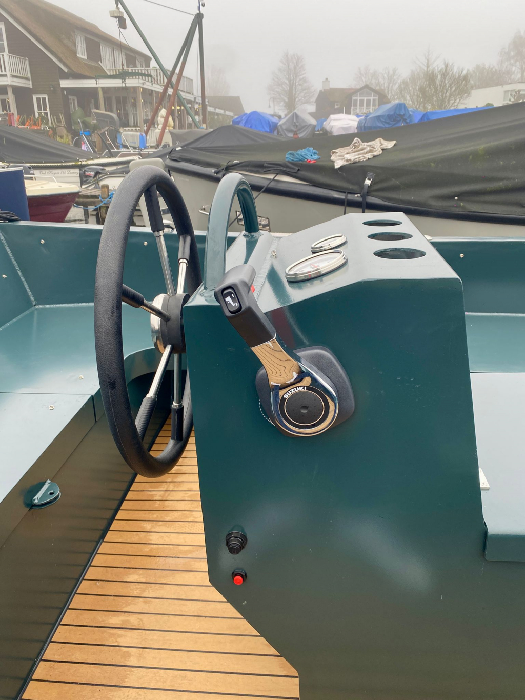 Steelfish 670 Suzuki 60pk demo