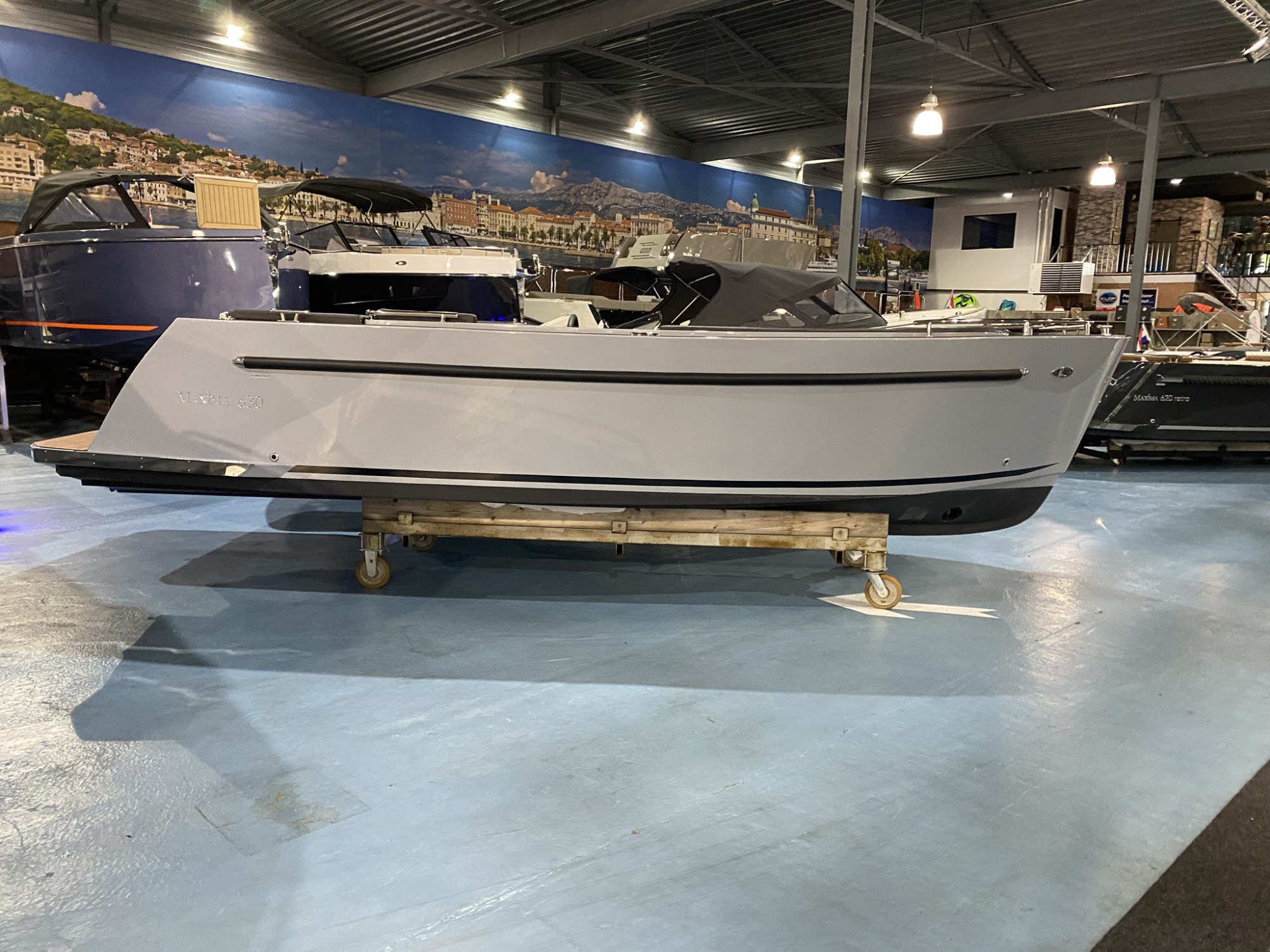 Maxima Boats 630 in Zilvergrijs (RAL7001) - op voorraad