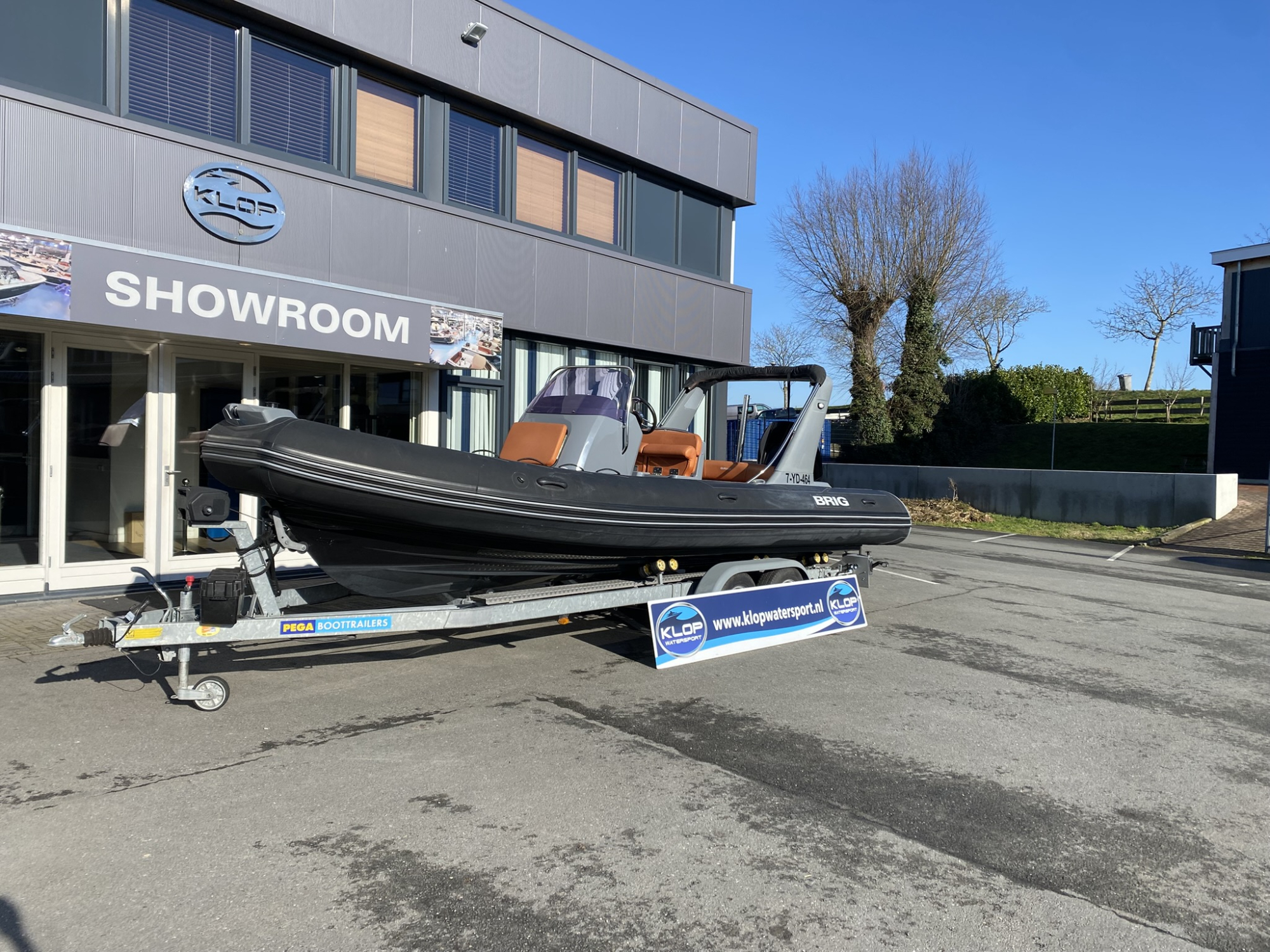 Brig Ribs Brig 650 met een mercury 225 pk bouwjaar 2019