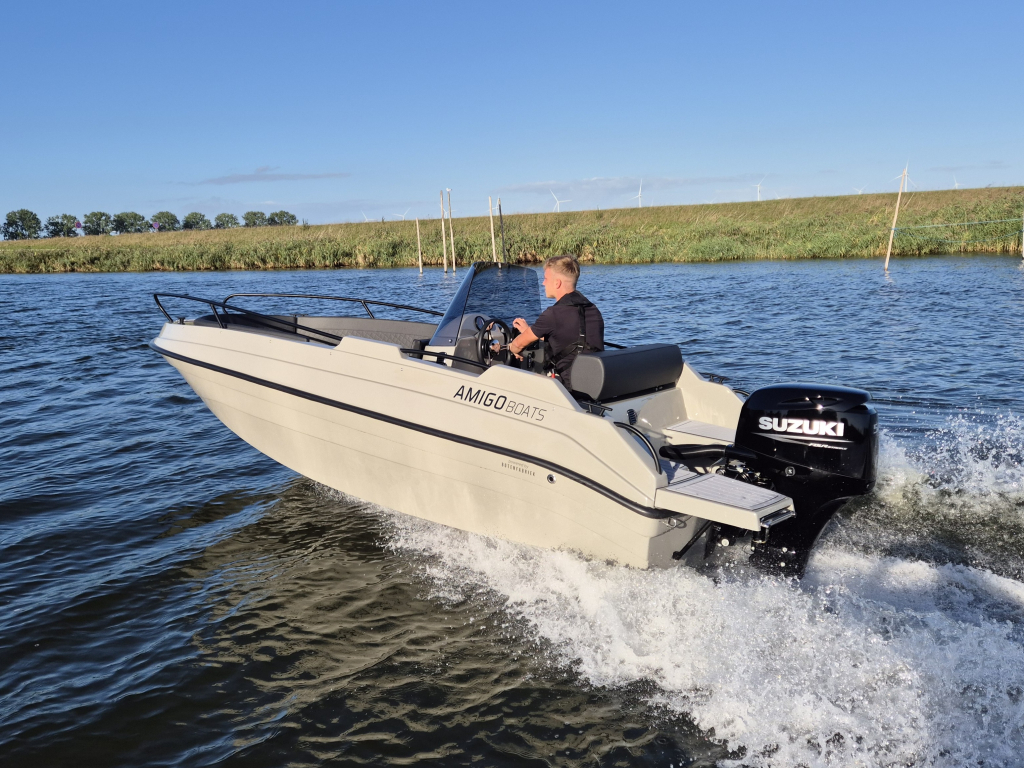 Nieuwe Amigo 475 Sport consoleboot | Suzuki 50PK | Setprijs!
