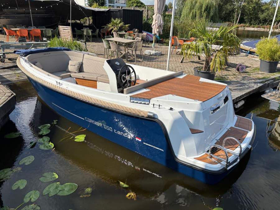 Corsiva 650 Tender Vaarklaar suzuki 30pk ACTIE  