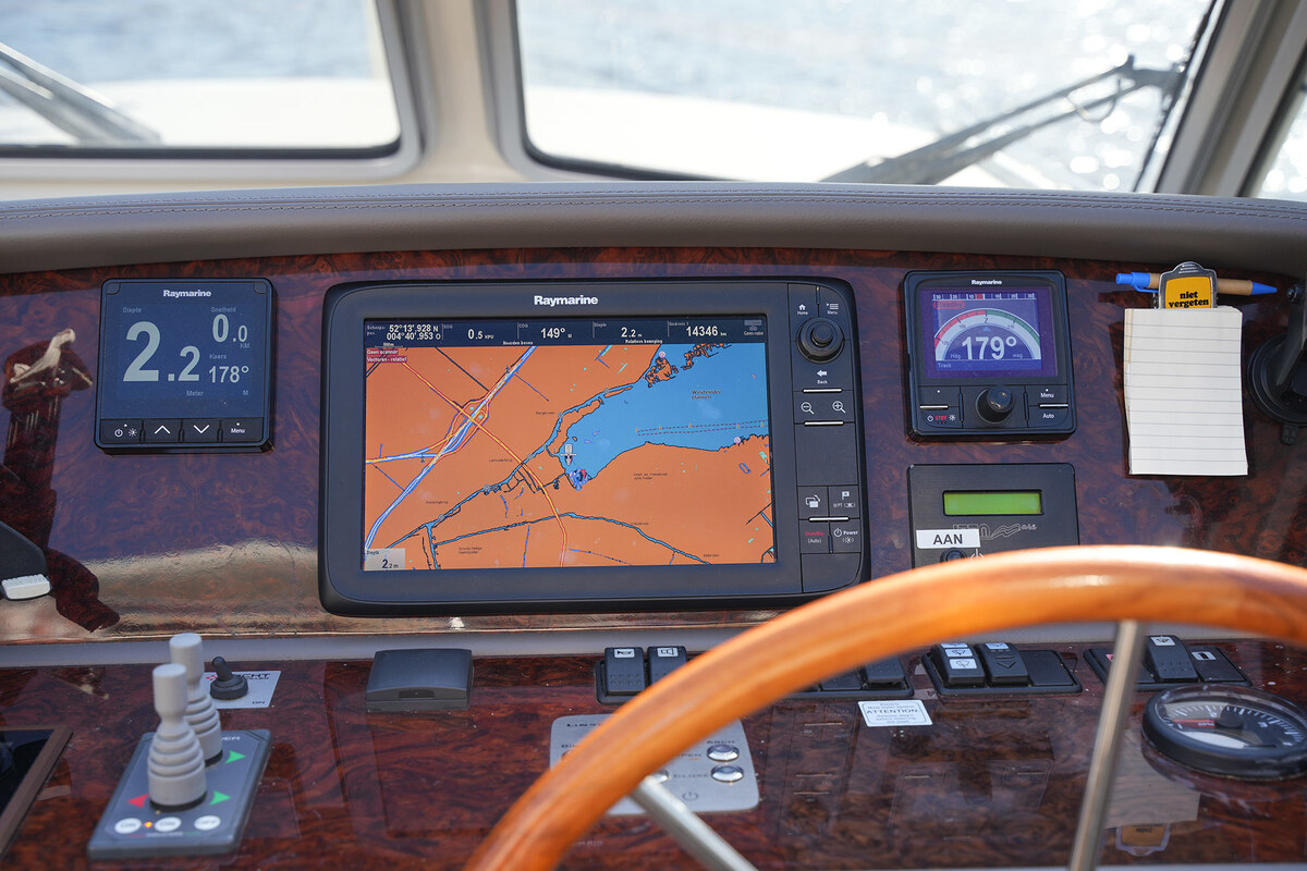 Linssen Grand Sturdy 410 AC Variotop met stabilisator