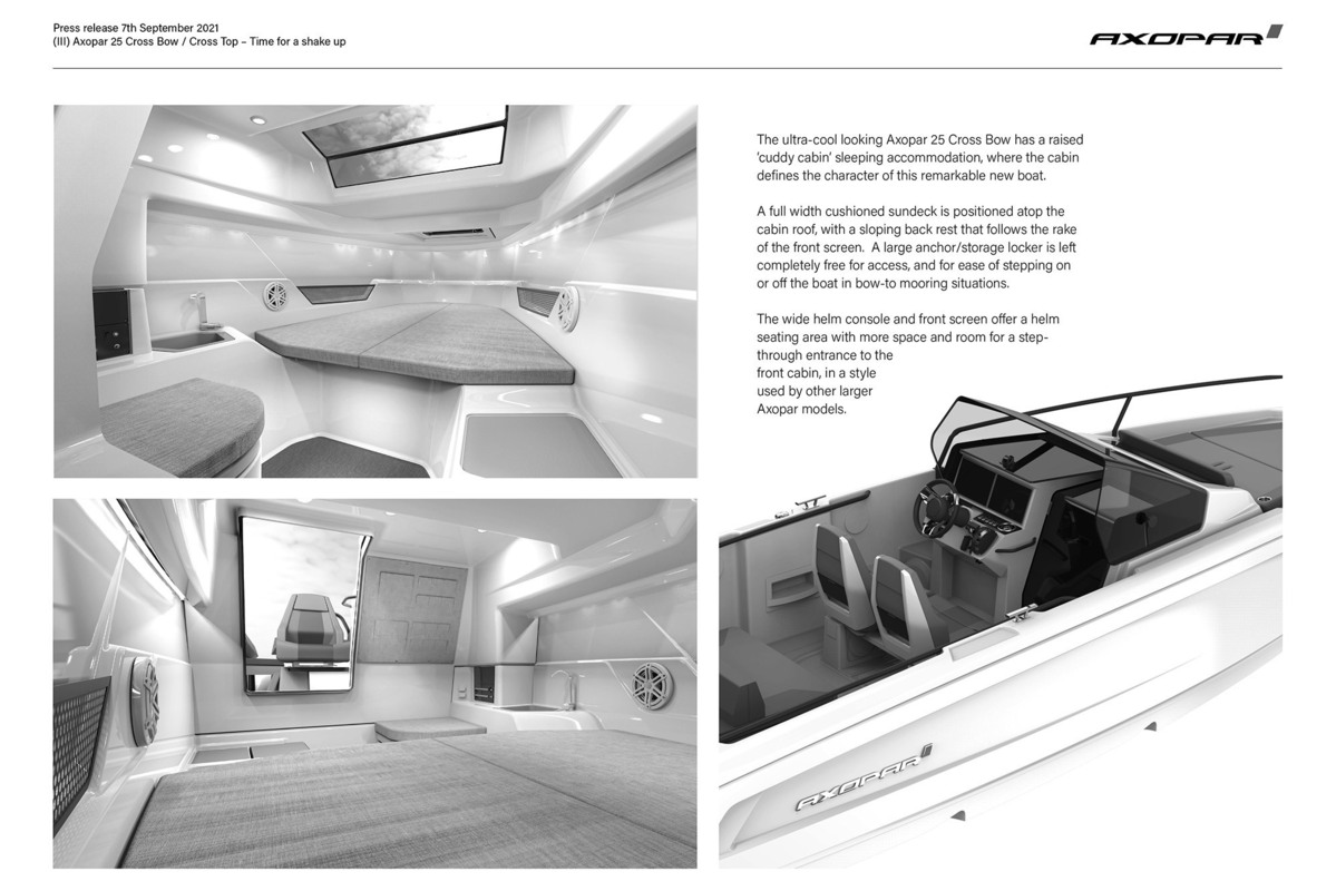 Axopar 25 Cross Bow & Cross Top