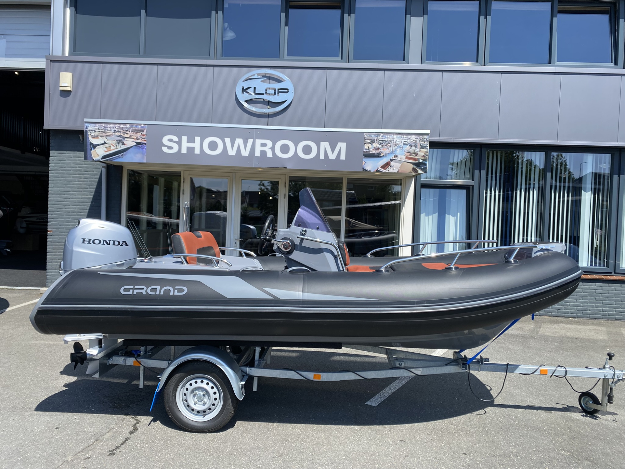 Grand Ribs Grand 420 Golden line met Honda 50 pk - 2023