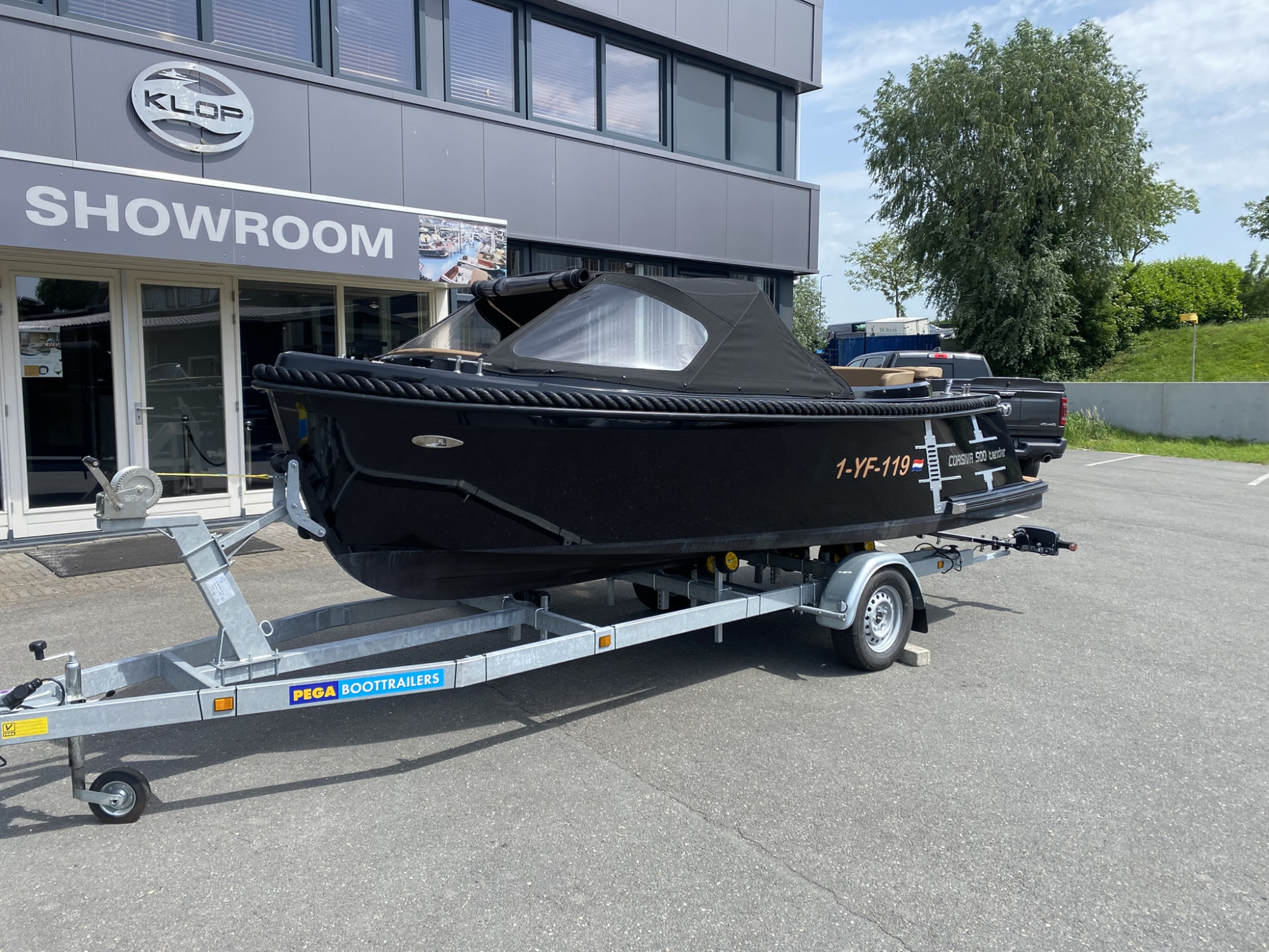 Corsiva 500 tender met suzuki 30 pk - 2021