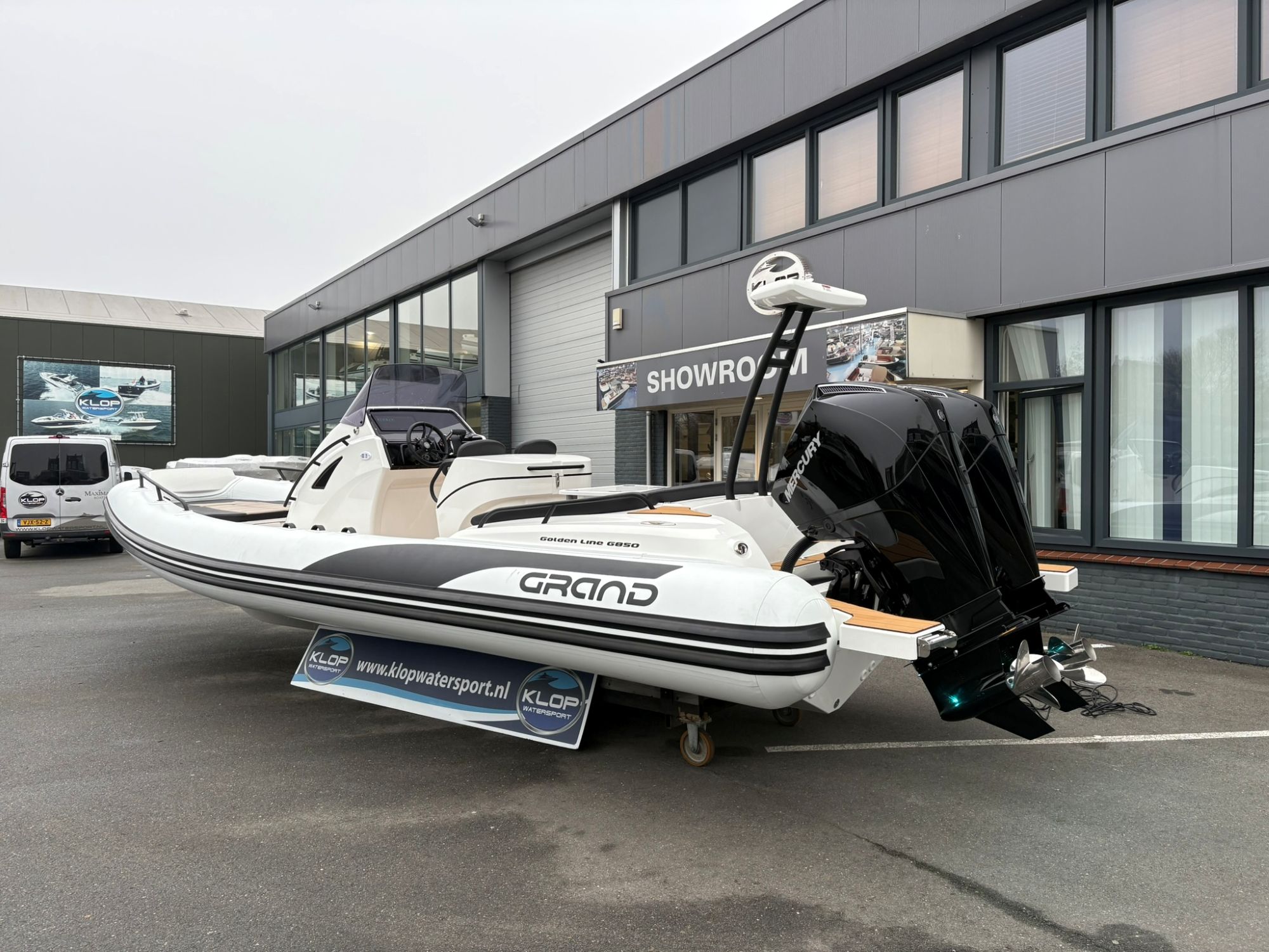Grand Ribs Grand Golden Line G850 met 2x Mercury V6 225 PK!
