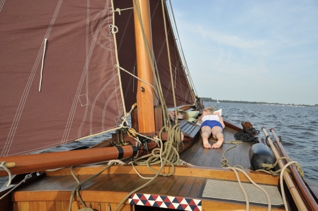 Visserman Pluut Platbodem