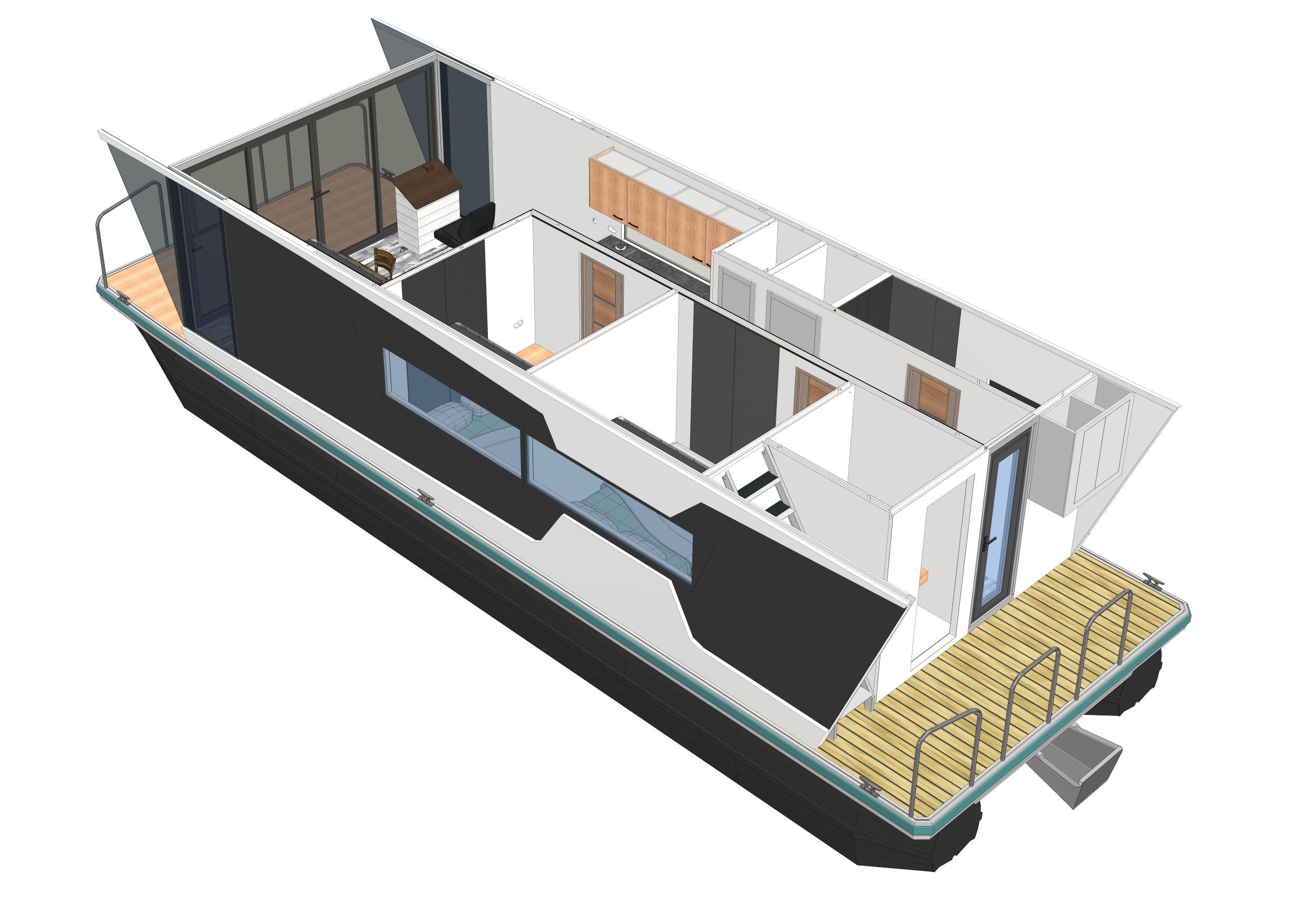 Nordic Season DEMO NS 43 EVO 37 CE-C Houseboat