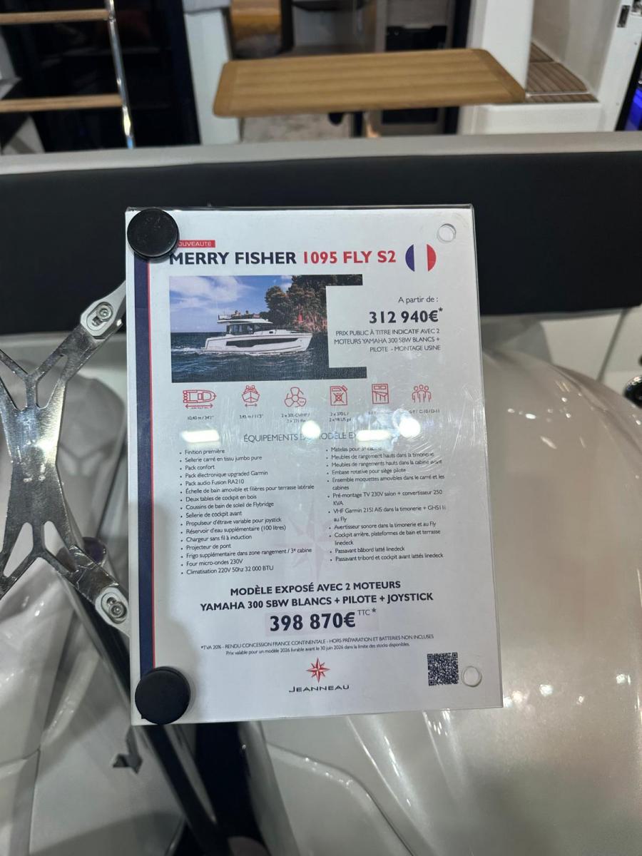 Jeanneau Merry Fisher 1095 FLY Serie 2