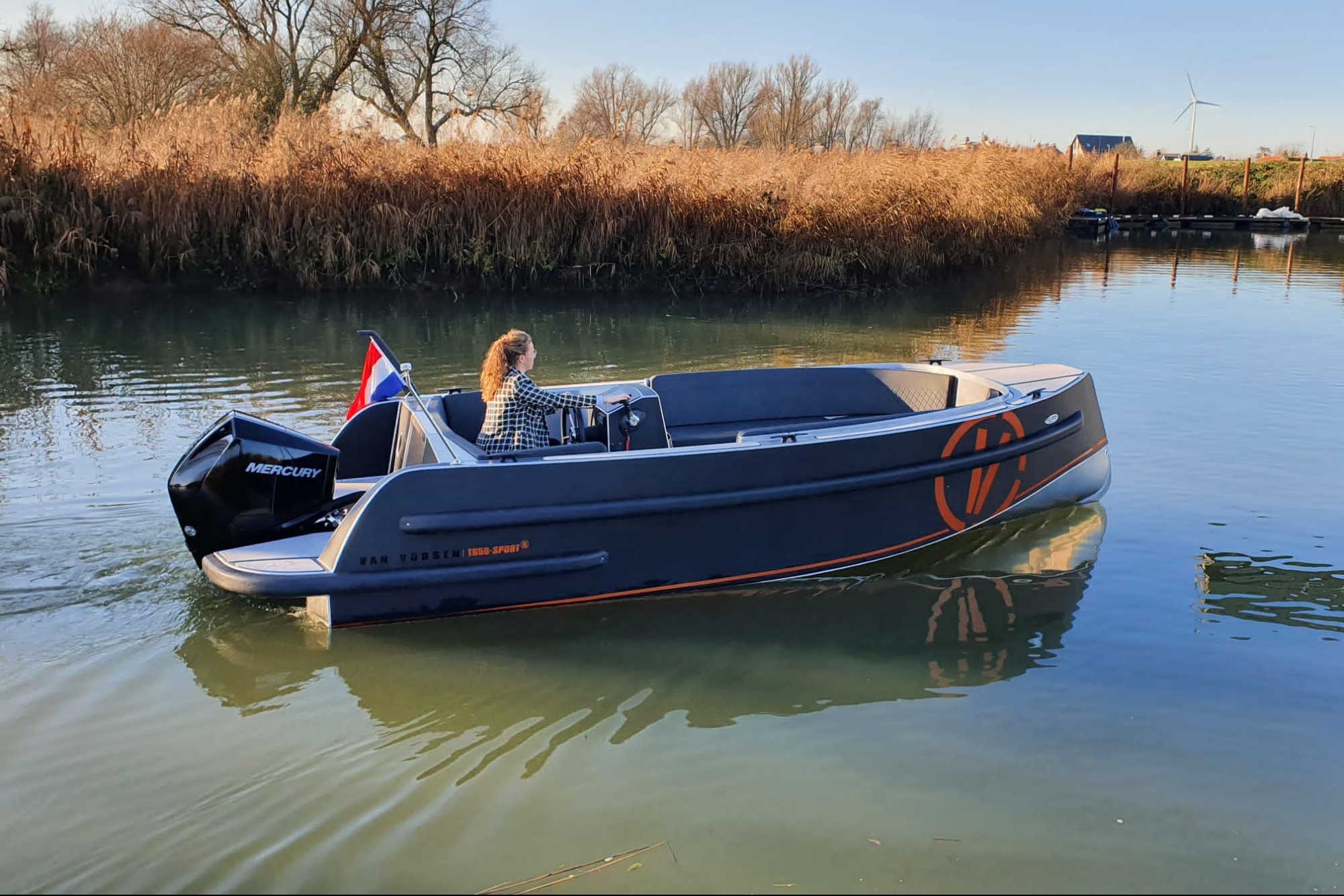Van Vossen Tender 650 sport R met Mercury 225 pk V6!