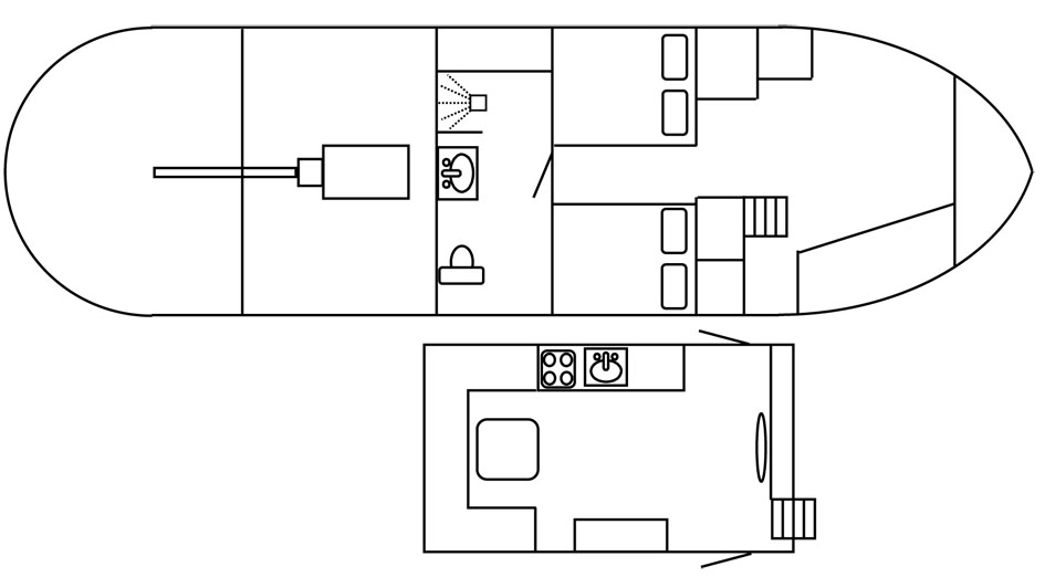 Varend Woonschip 14.99