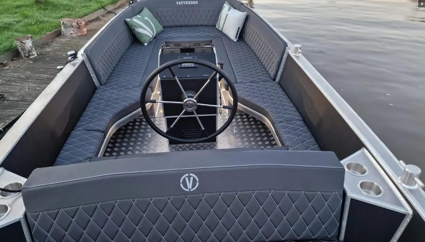 Van Vossen E tender 595 aluminium elektrisch Loosdrecht